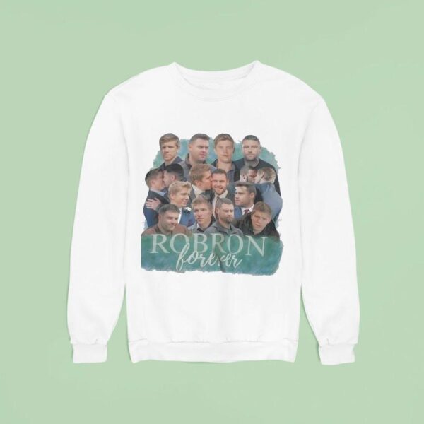 Robron Forever Robert Sugden And Aaron Dingle Kiss Sweatshirt