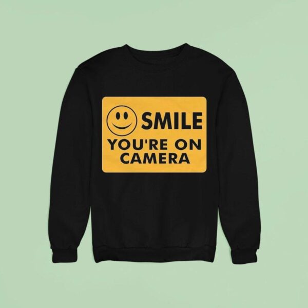 Ross Creations Smile You Re On Camera Sweatshirt