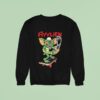 Rubberhose Skateboarding Gremlin Ayylien Sweatshirt