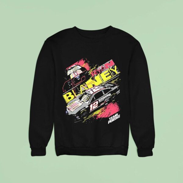 Ryan Blaney No Ford Mustang Dark Horse For Team Penske Sweatshirt