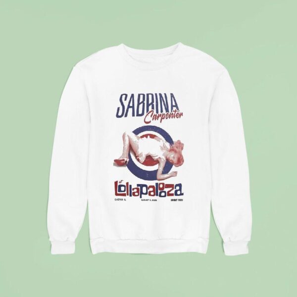 Sabrina Carpenter Chicago Il Lollapalooza Sweatshirt