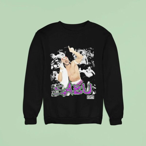 Sabu Homicidal Suicidal Genocidal Game Changer Wrestling Gcw Sweatshirt