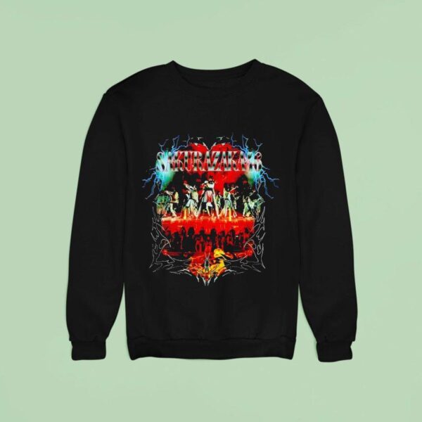 Sakurazaka Band Lightning Retro Sweatshirt