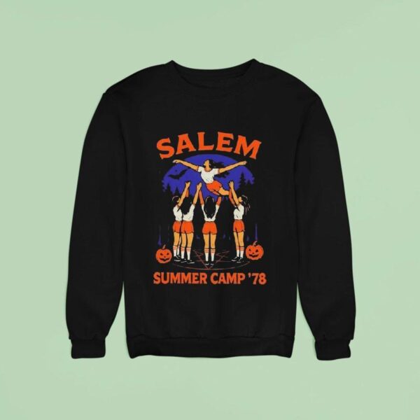 Salem Summer Camp Halloween Witch Horror Sweatshirt