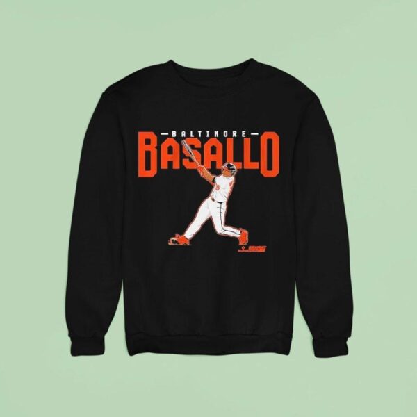 Samuel Basallo Slugger Swing Sweatshirt
