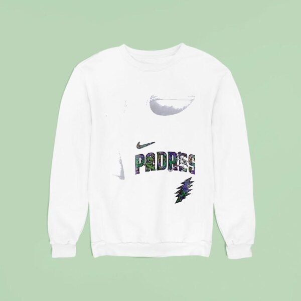 San Diego Padres X Grateful Dead Nigh Sweatshirt