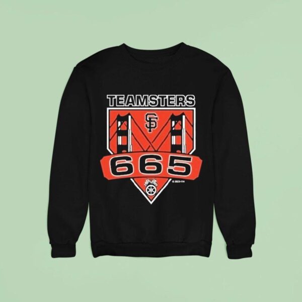 San Francisco Giants Teamsters Local Bridge Sweatshirt