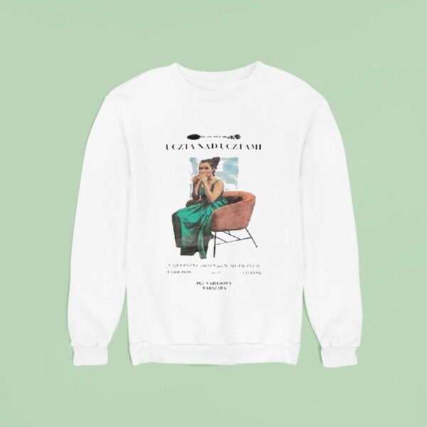 Sanah Koszulka Biala Uczta Nad Ucztami Chair Sweatshirt