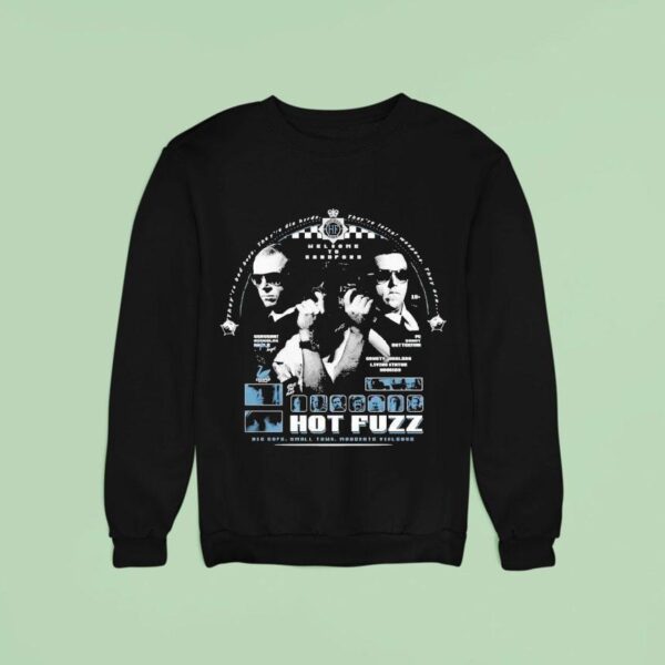 Sandford Hot Fuzz Welcome To Sandford Sweatshirt