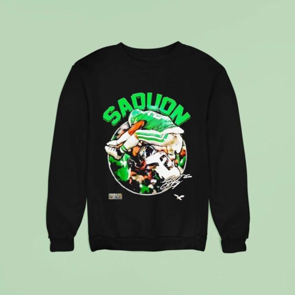 Saquon Barkley Philadelphia Eagles Fly Saquon Fly Signature Sweatshirt
