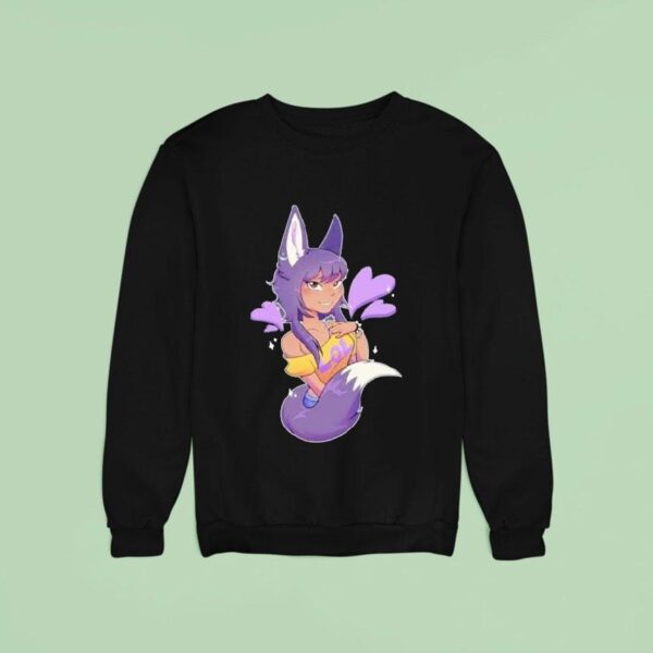 Sarawolf Wolf Girl Lover Sweatshirt