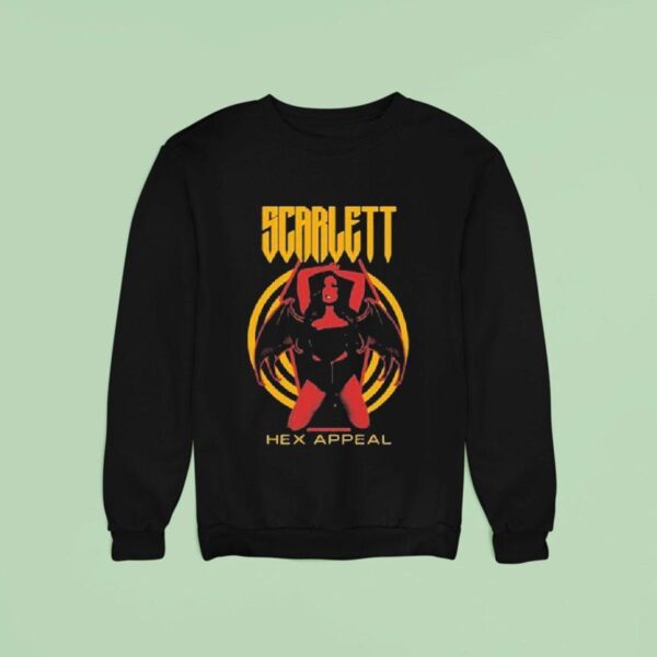 Scarlett Bordeaux Hex Appeal Sweatshirt