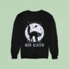 Scary Go Cats Halloween Sweatshirt