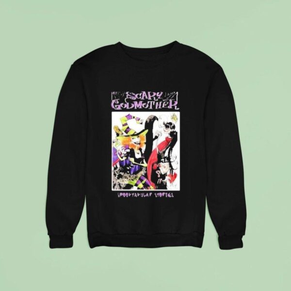 Scary Godmother Spooktakular Stories Halloween Sweatshirt