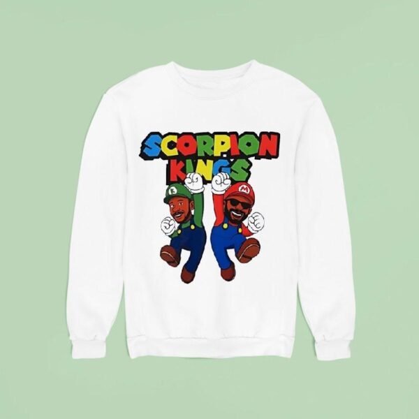 Scorpion Kings Kabza De Small And Dj Maphorisa Mario Sweatshirt