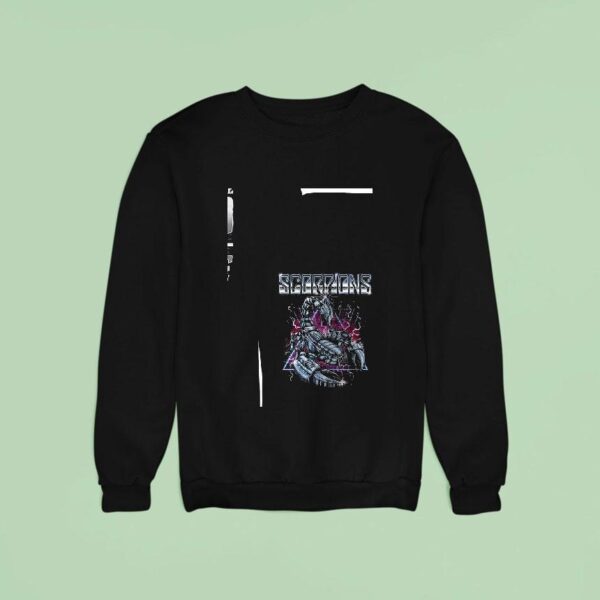 Scorpions European Tour Dates Roster Sweatshirt