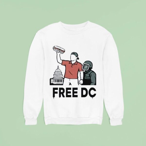 Sean Charles Dunn Sandwich Guy Free Dc Battle Sweatshirt