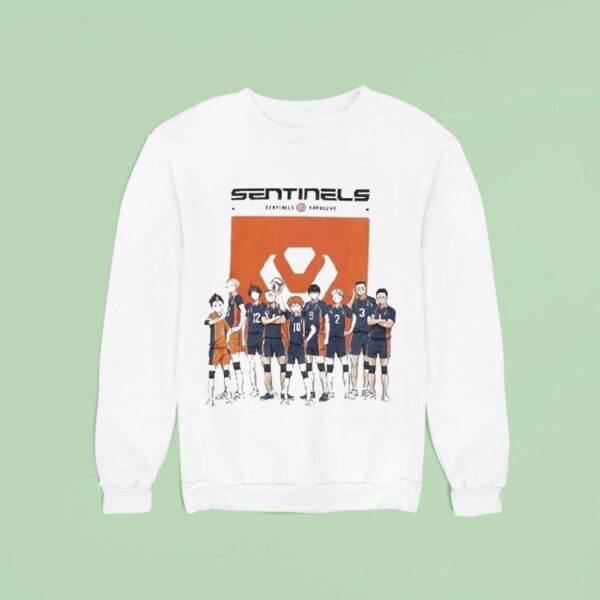 Sentinels X Haikyuu Volleyball Karasuno Sweatshirt