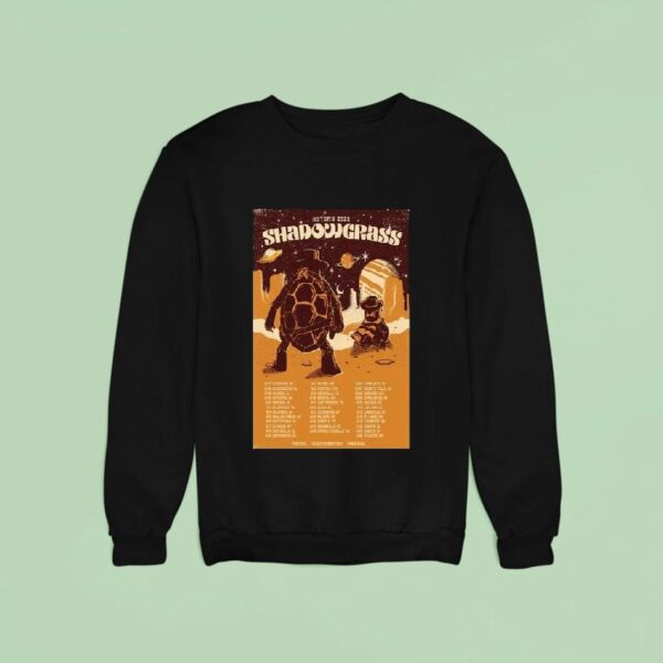 Shadowgrass Autumn Fall Tour Dates Turtle Sweatshirt
