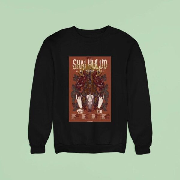 Shai Hulud Tour Usa Dates Hands Bunny Sweatshirt