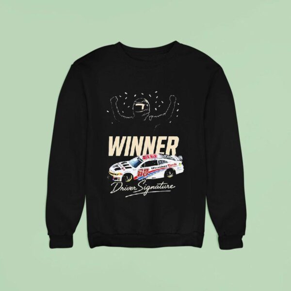 Shane Van Gisbergen Watkins Glen Winner Driver Signature Sweatshirt