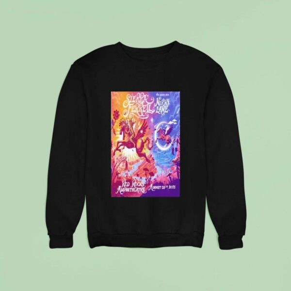 Sierra Ferrell Red Rocks Amphitheatre Morrison Co Tour Aug Pegasus Sweatshirt