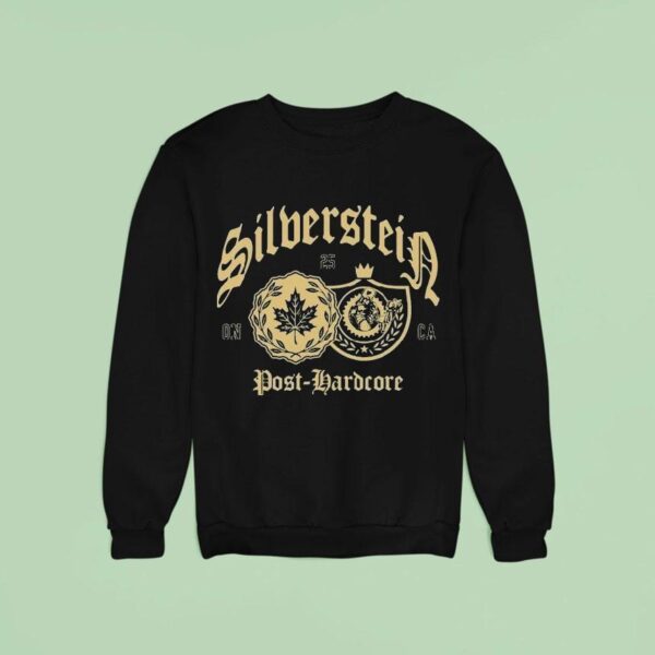 Silverstein Post Hardcore On Ca Sweatshirt