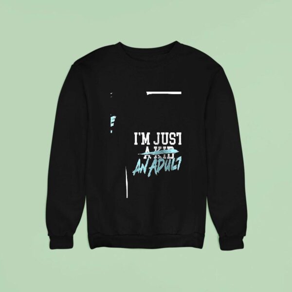 Simple Plan Bigger Than You Think I M Just An Adult And Life Is A Nightmare Sweatshirt