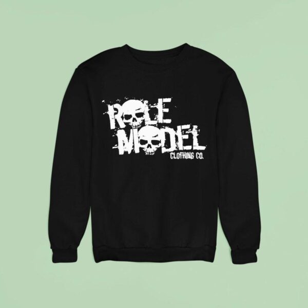 Simple Plan Role Model Skull Sweatshirt