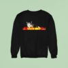 Sinister Sniler Cat Flames Sweatshirt