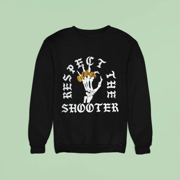 Skeleton Rings Respect The Shooter Sweatshirt