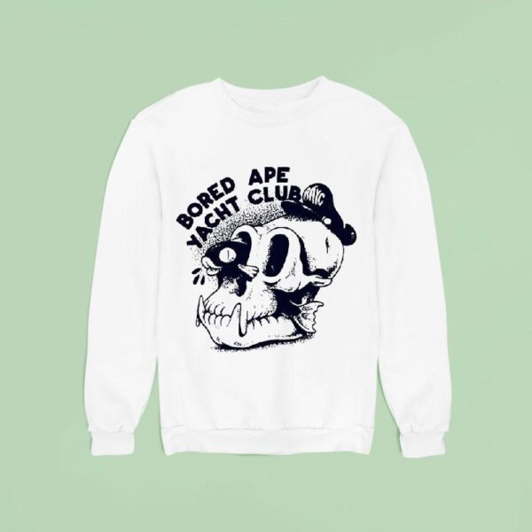 Skull Bored Ape Yacht Club Sweatshirt