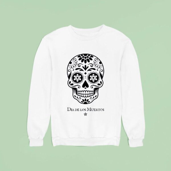 Skull Dia De Los Muertos Sweatshirt