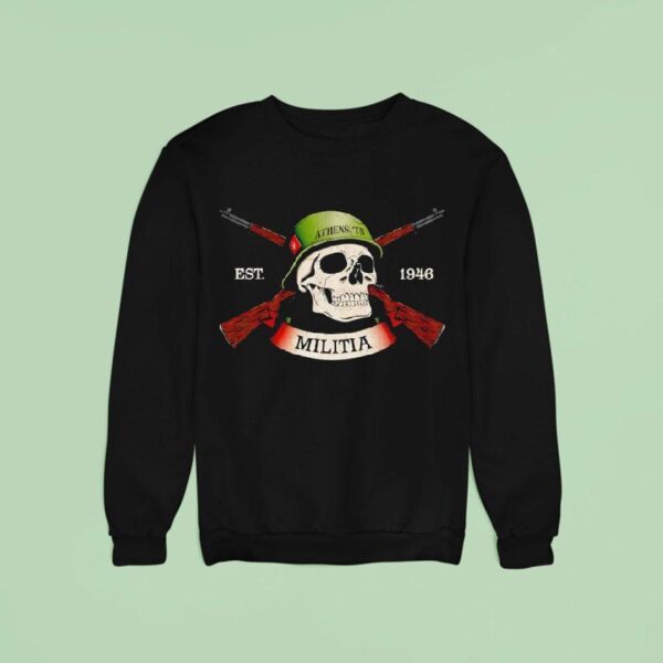 Skull Soldier Athens Tn Militia Est Sweatshirt