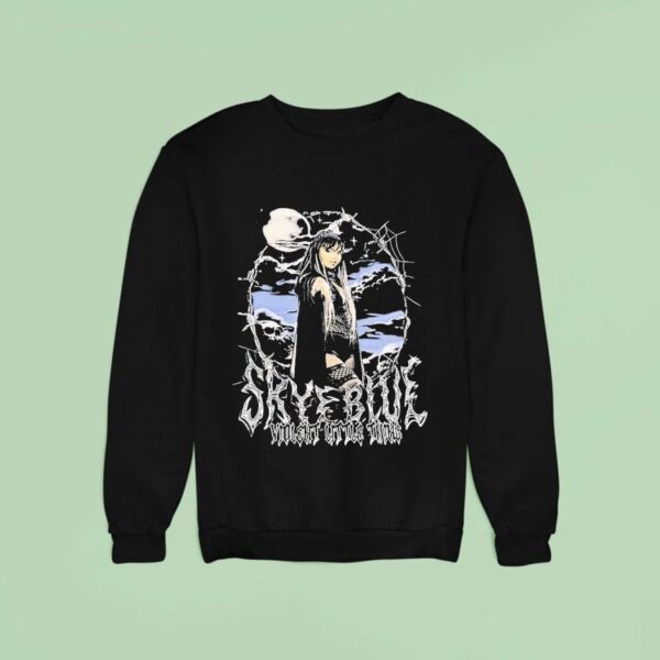 Skye Blue Violent Little Thing Aew Sweatshirt