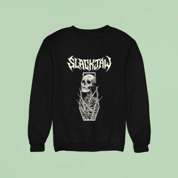 Slackjaw Mourn Skull Sweatshirt
