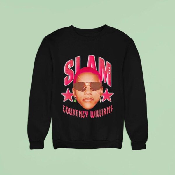 Slam Courtney Williams Big Face Minnesota Lynx Sweatshirt