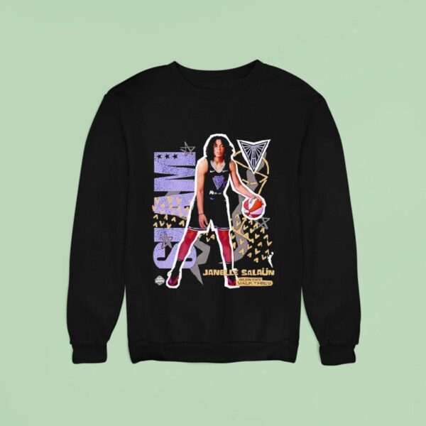 Slam Janelle Salaun Golden State Valkyries Basketball Sweatshirt