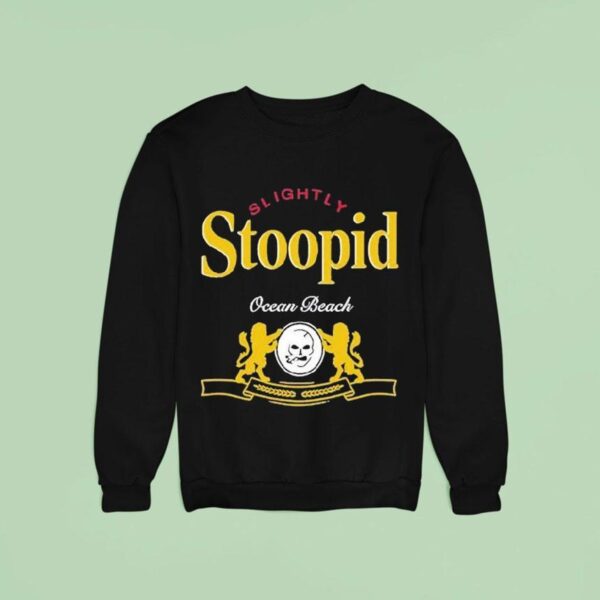 Slightly Stoopid Ocean Beach Tour Red Rocks Sweatshirt