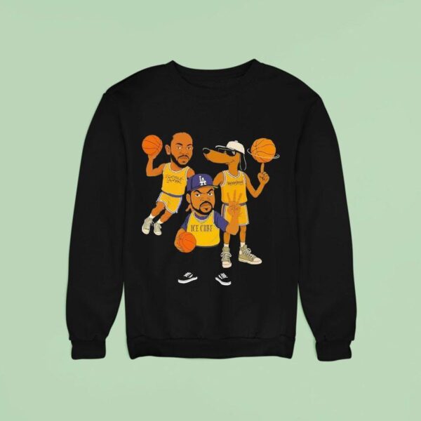 Snoop Dogg Kendrick Lamar And Ice Cube Big Team Sweatshirt