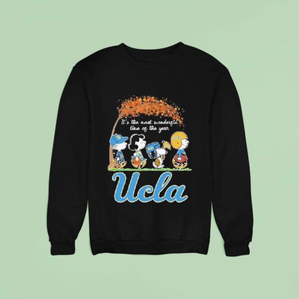 Snoopy The Peanuts Ucla Bruins It S The Most Wonderful Time Of The Year Sweatshirt