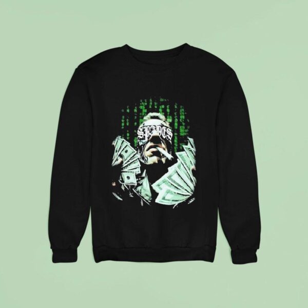 Spades Luck Digital Hustle Breaking Bad Cigarettes Sweatshirt