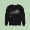 Spider Web Kentucky Shape Sweatshirt