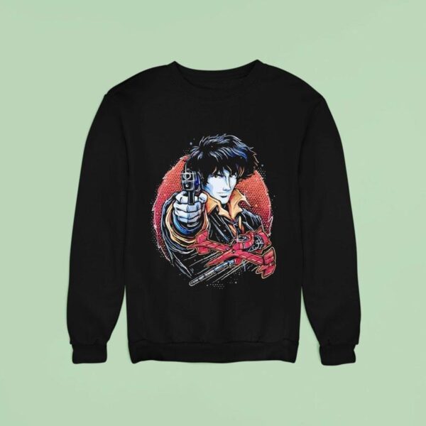 Spike Spiegel From Cowboy Bebop Sweatshirt