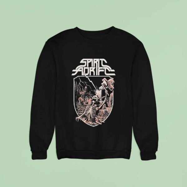 Spirit Adrift Unstoppable Force Skeleton Sweatshirt