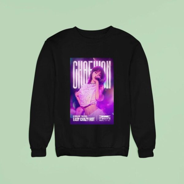 Sserafim Easy Crazy Hot Le Sserafim Tour Sweatshirt