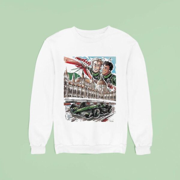 Stake F Team Kick Sauber Hungarian Grand Prix At The Hungaroring In Budapest On August Sweatshirt