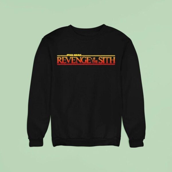 Star Wars Revenge Of The Sith Logo Sweatshirt