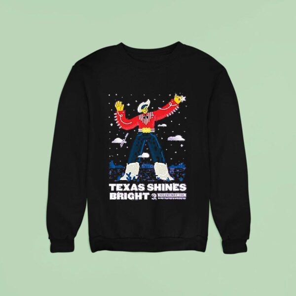 State Fair Of Texas Commemorative Art Texas Shines Brigh Sweatshirt