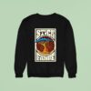 Stick Figure Sunrise Tree Sweatshirt